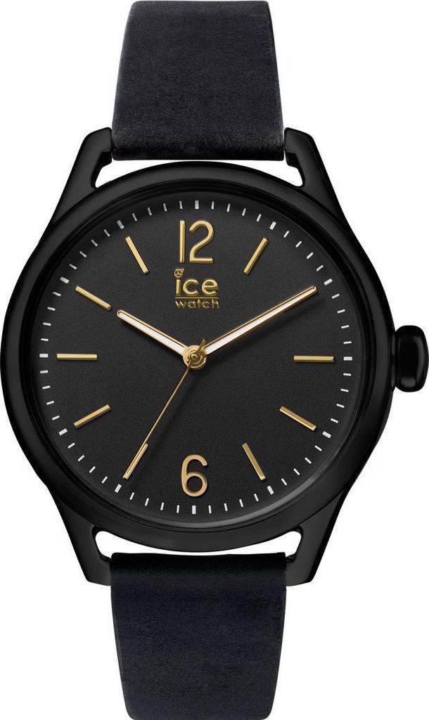 Ice-Watch Damen Armbanduhr Ice Time Ice Time Black Gold - Schwarz 013 064 Small, Farbe:black/gold