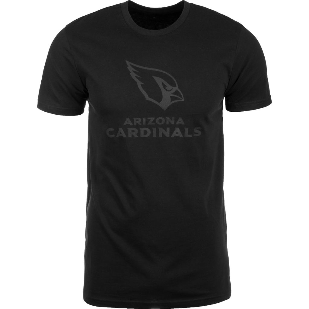 New Era NFL Tonal Black Logo Arizona Cardinals T-Shirt Herren Erwachsene schwarz S