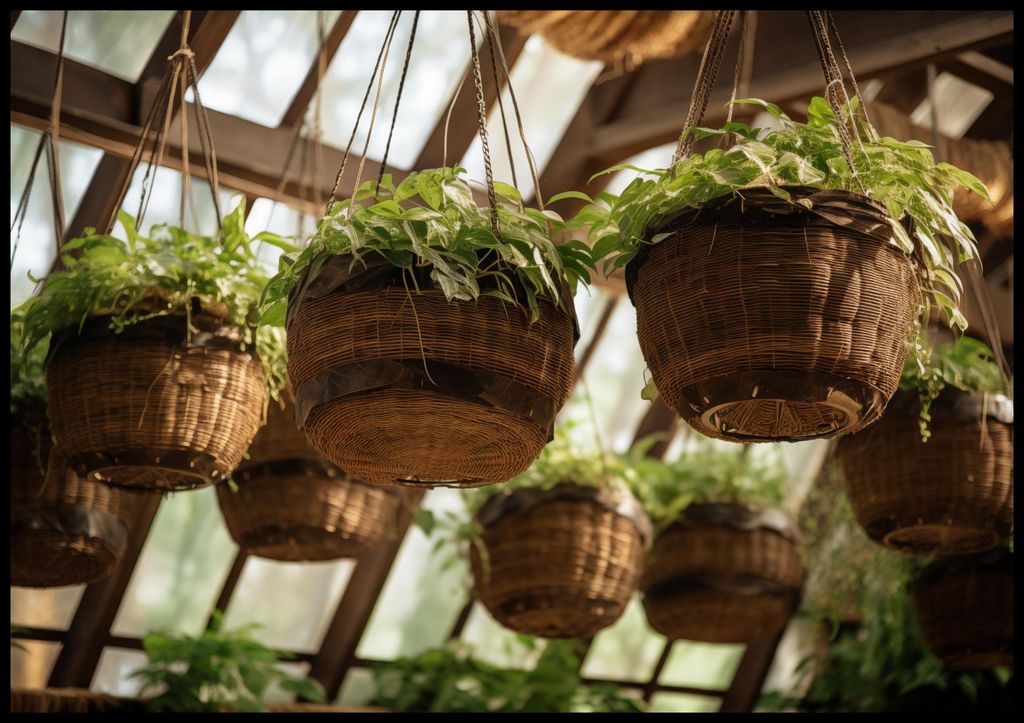 Plakat 100x70cm Private Hängende Gärten