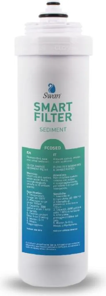 Améliorer la qualité de l'eau potable avec le filtre Smart 5 microns Swan