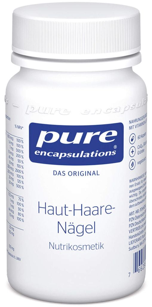 Pure Encapsulations Haut-Haare-Nägel Pure 365 Kps. 60 St Obrázok produktu 
