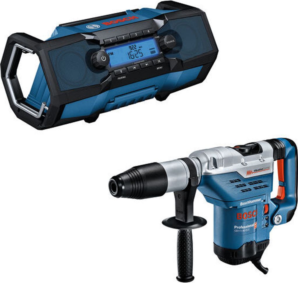 Bosch Werkzeugset Gbh 5-40 Dce und Gpb 18V-2 C im Handwerkerkoffer