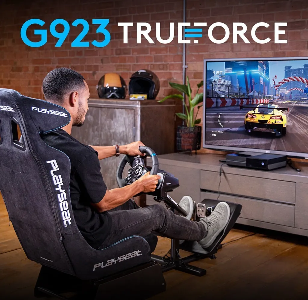 Volant de course Logitech G923 Trueforce de simracing pour Xbox et PC - 21