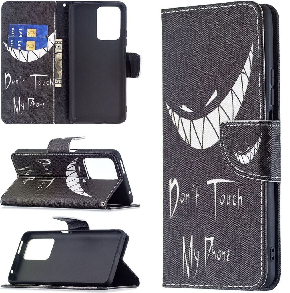 König Design Hülle kompatibel mit Xiaomi Mi 11T / 11T Pro Kunstleder Handyhülle - Handy Case Gesicht