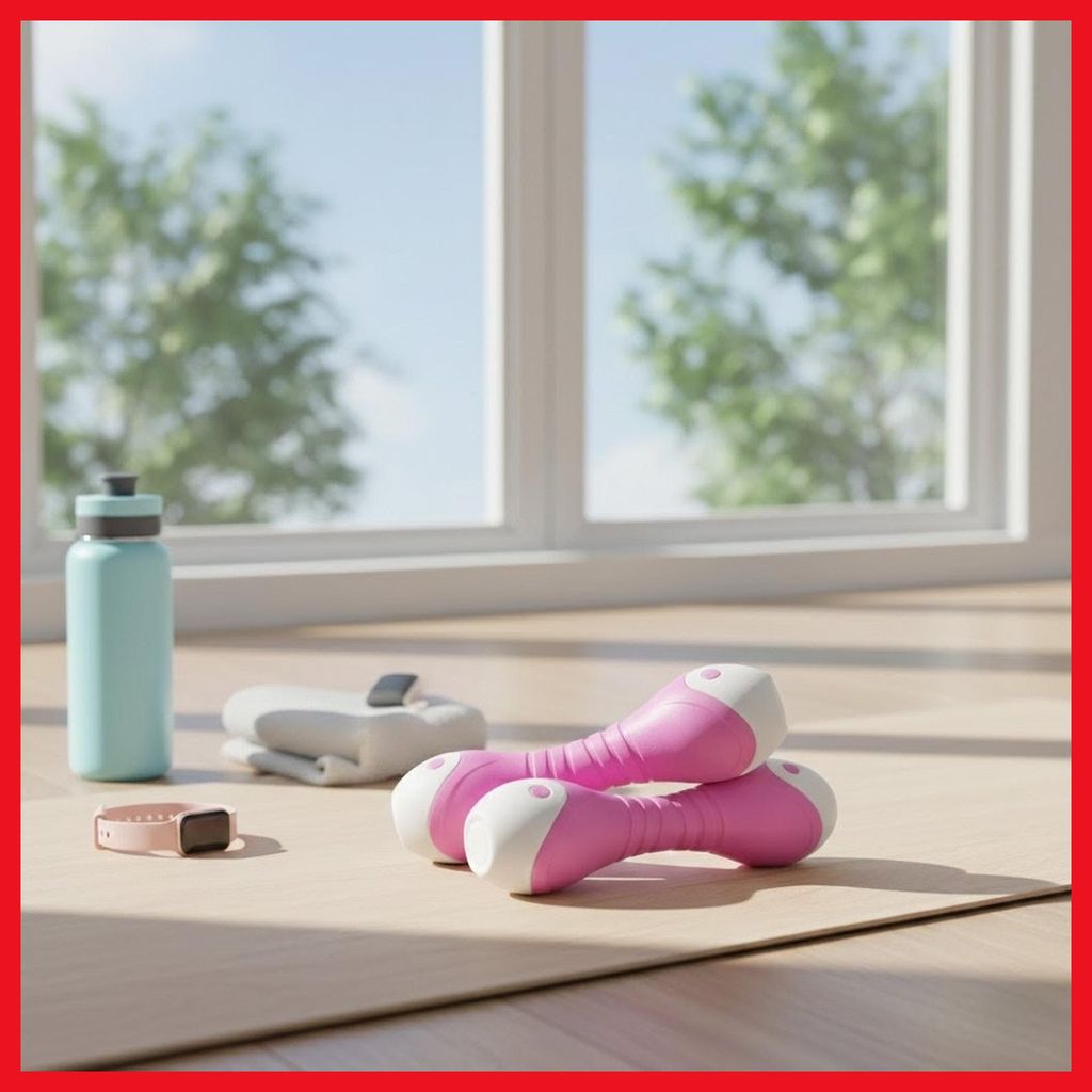 PeakPower 2 er Hantelset pink