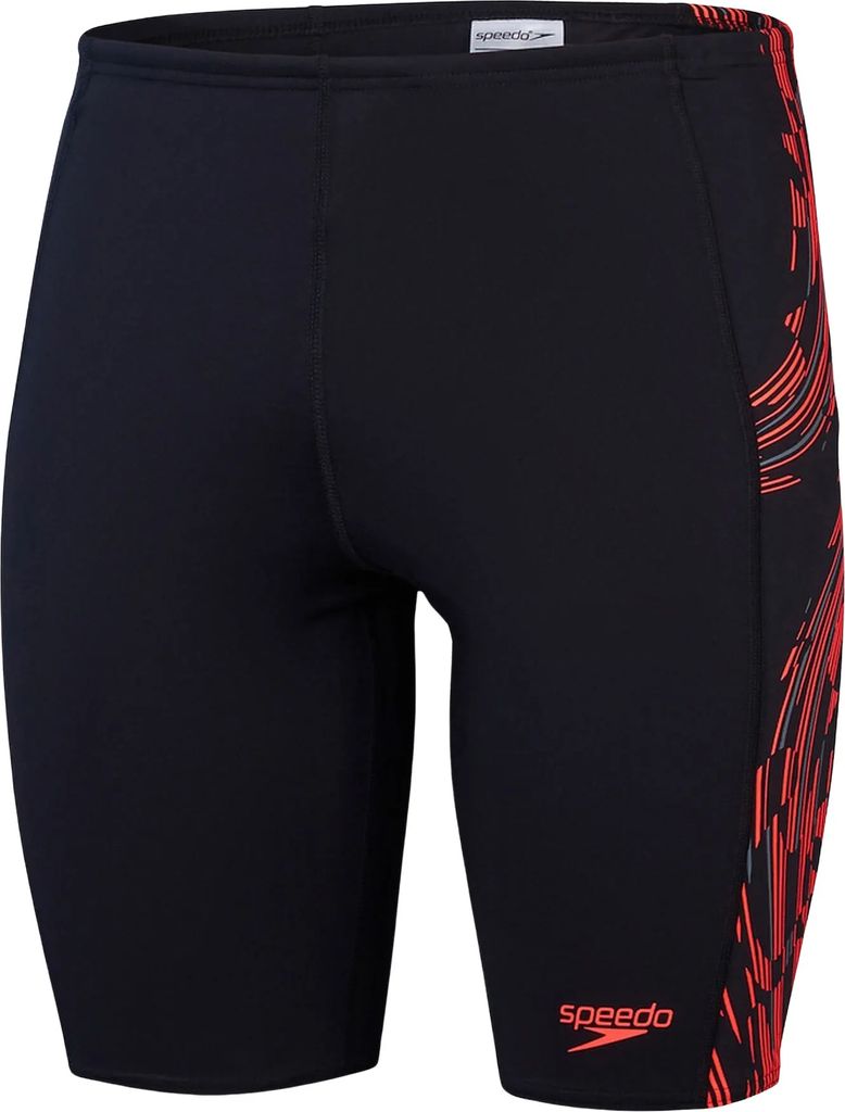 SPEEDO Tech Panel Jammer Badehose Herren schwarz 6