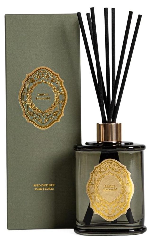 HOMLA Difuzér vůní ORNAMENTS Ambra Emerald, 150 ml Obrázek produktu 