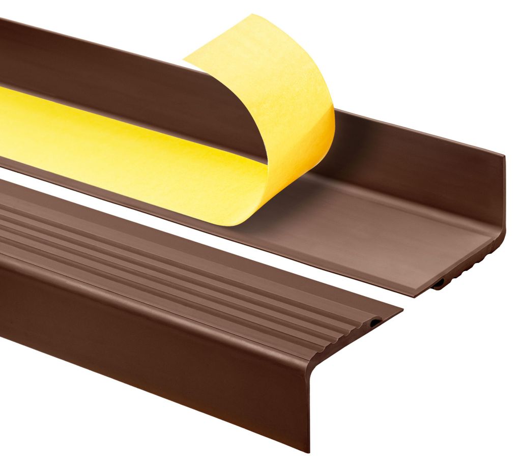 QUEST Schodová lišta PVC 48x42 mm, 1m, Samolepicí, Obrázek produktu 