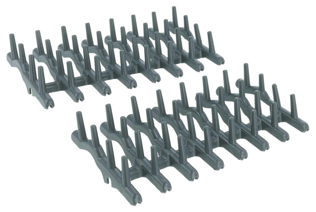 vhbw 2x Oberkorbeinsatz kompatibel mit Electrolux ESF, ESI, Produktbild 
