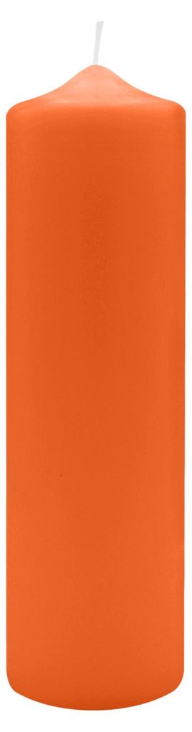 Spitzkopf Stumpen Kerzen Karotte Orange 25 x Ø 7 cm, 6 Produktbild 