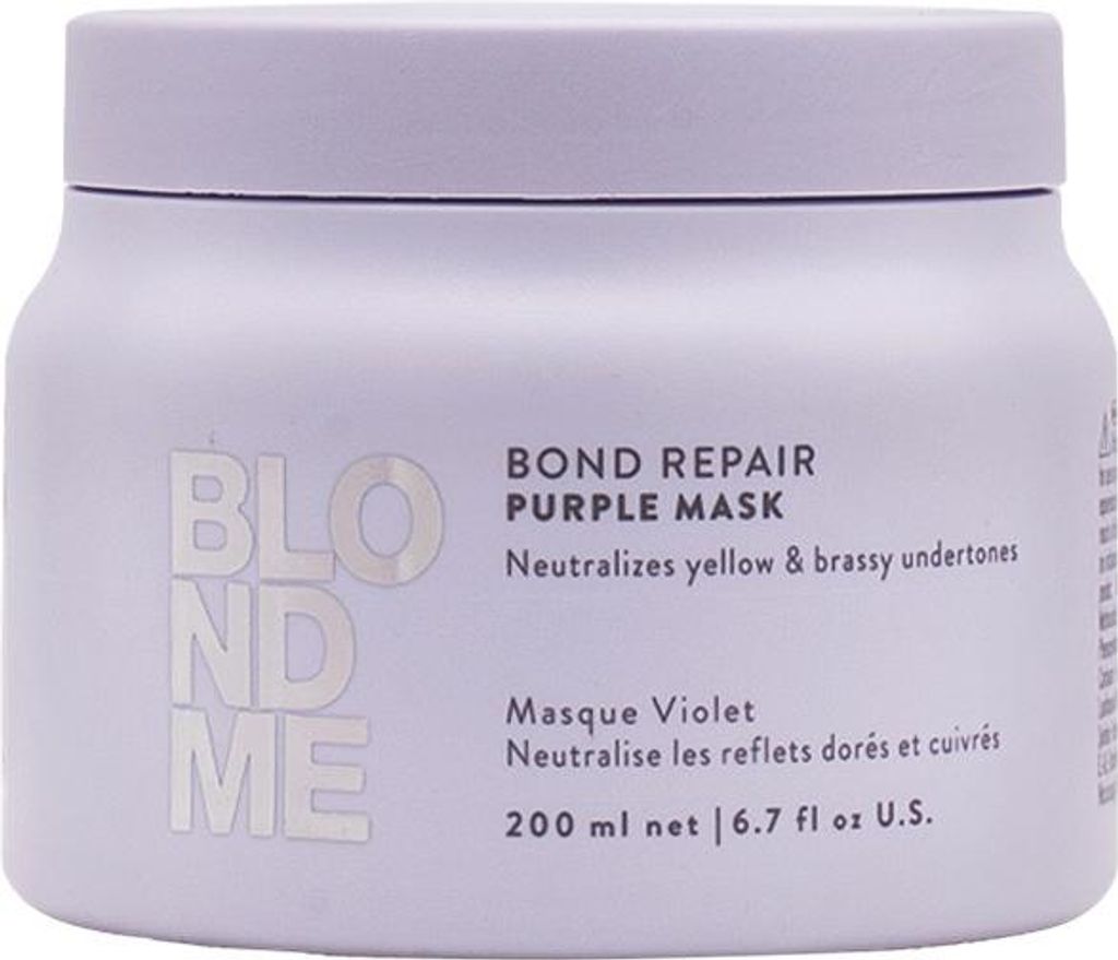 Schwarzkopf BlondMe Bond Repair Purple Mask 200ml Obrázok produktu 