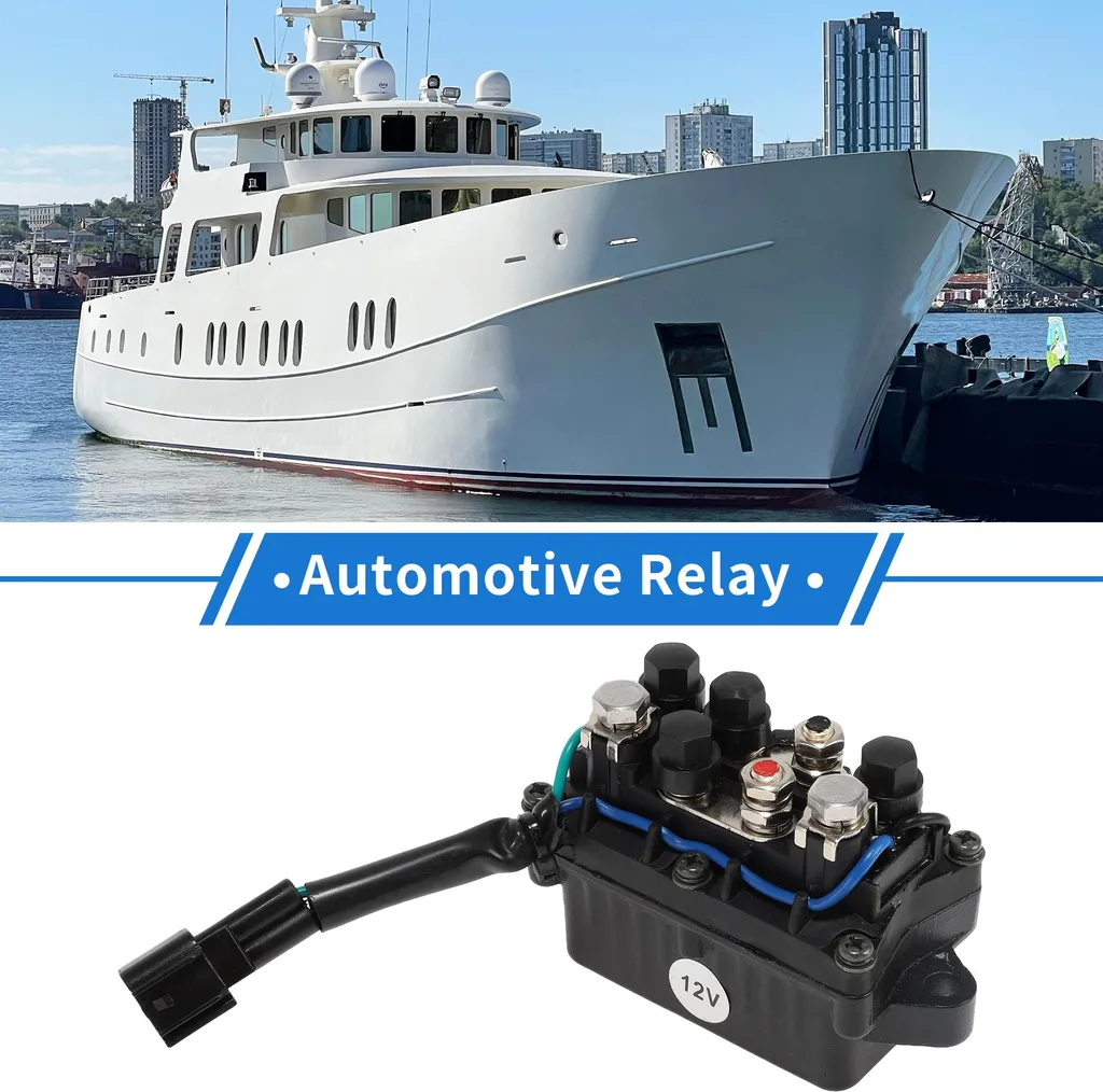 Commande de Trim 12V pour Moteur Yamaha 40 à 250 CV - Relais 8 Plot
