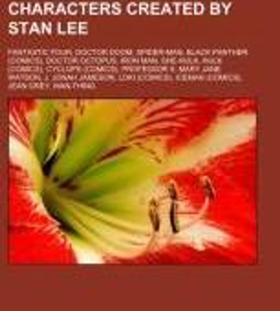 Characters created by Stan Lee