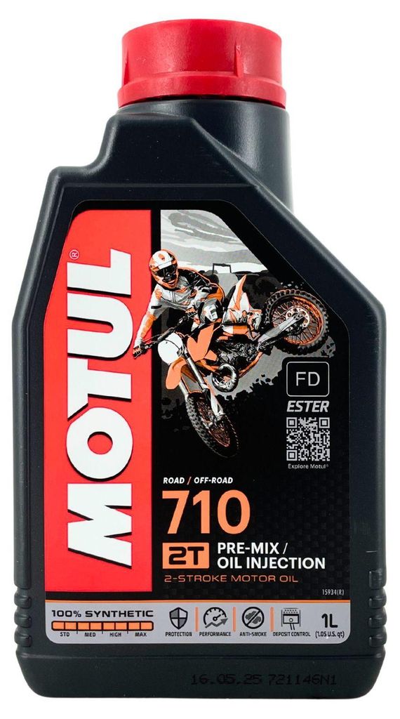 Motul Motoröl 710 2T 1L (Synthetisch) Produktbild 
