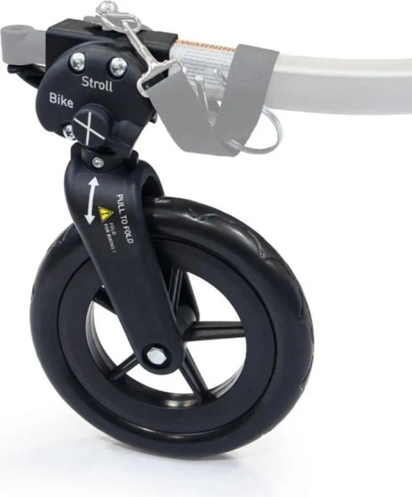 Transformer Remorque Burley en Poussette - Kit Roue Solo 960047 Noir