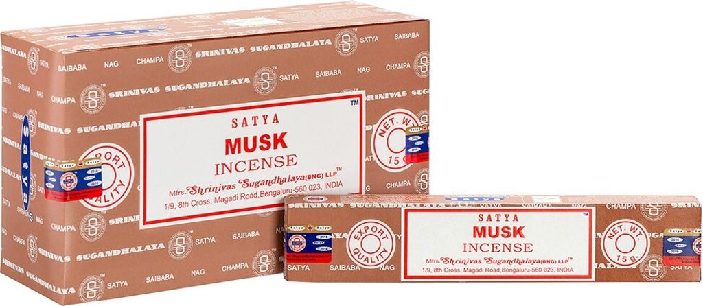 Räucherstäbchen Satya Musk -- 15 g