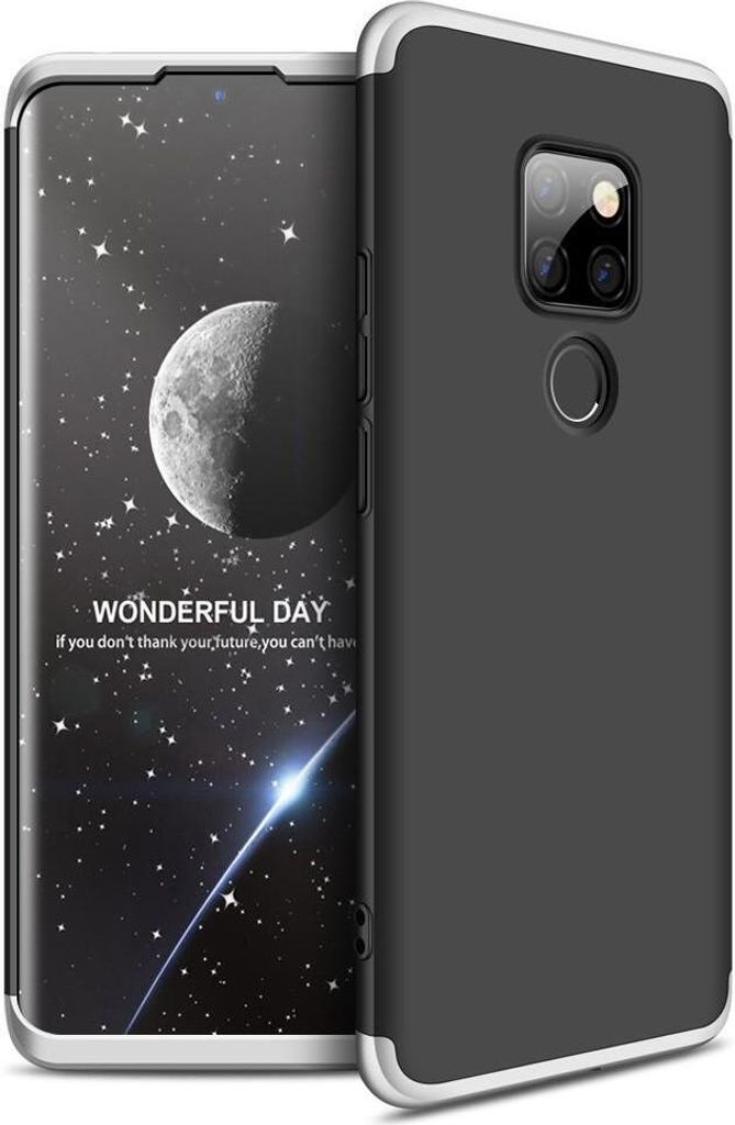 Hülle für Huawei Mate 20 360 Grad Schutz mit Displayglas Produktbild 