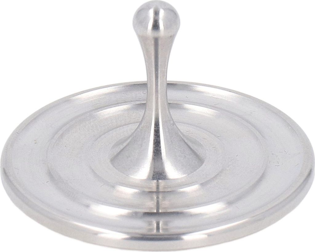 Edelstahl-Spinner-Oberteil zum Stressabbau, exquisites, kompaktes Desktop-Fidget-Spielzeug für zu Hause