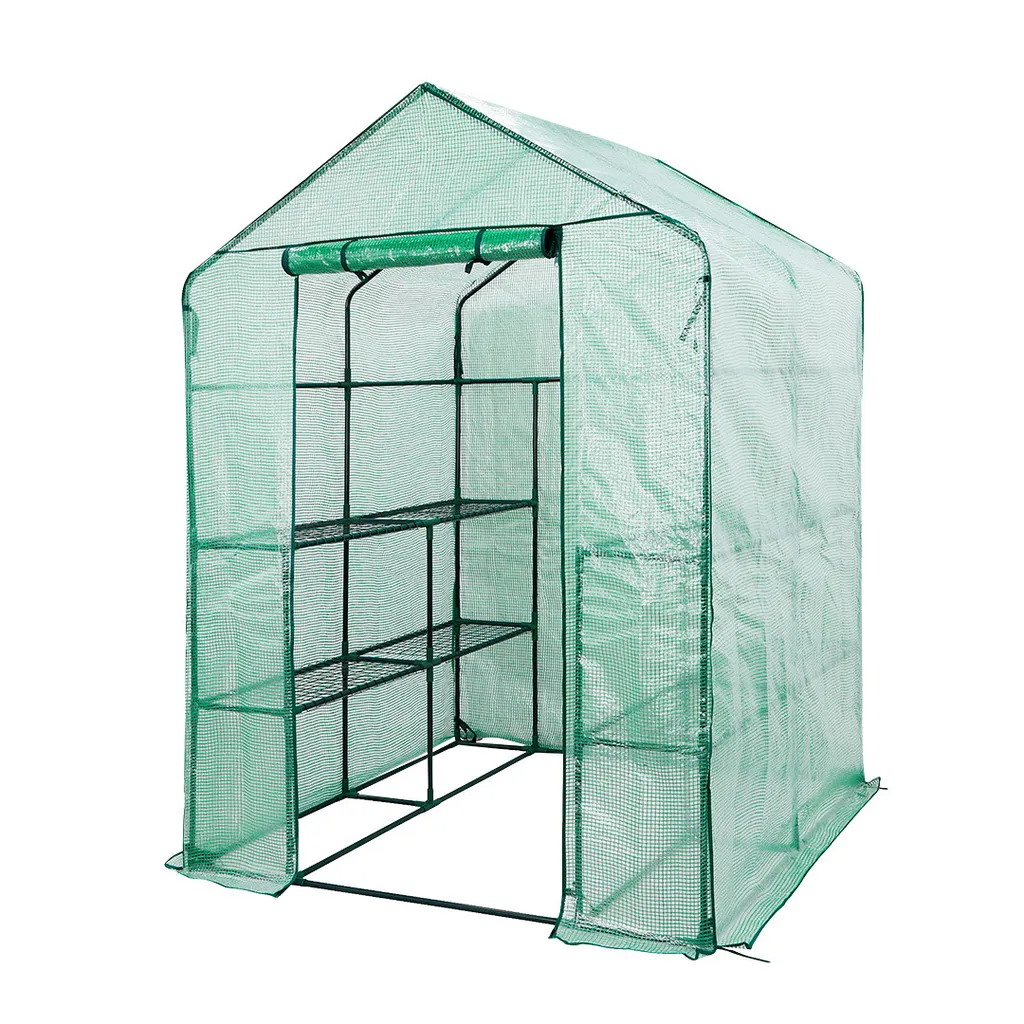 Serre de Jardinage 195 cm de haut idéale pour tomates et semis d'hiver