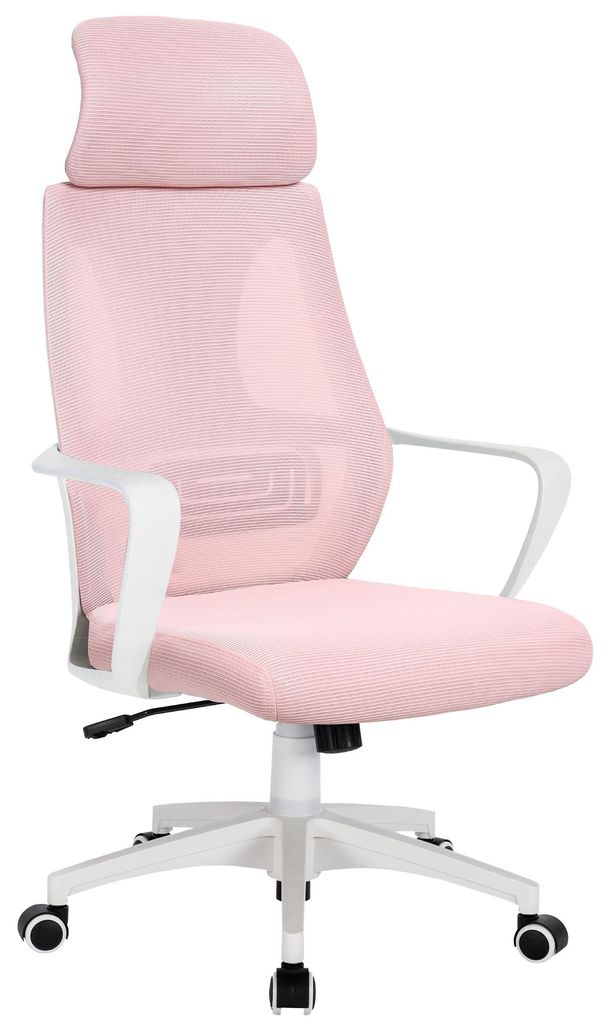 Bürostuhl mit Lordosenstütze im Netzstoff-Design Produktbild 