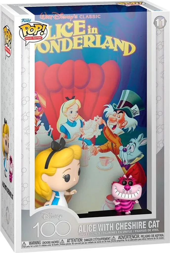 Cadeau Disney Alice au pays des merveilles - Affiche Collector 100 ans