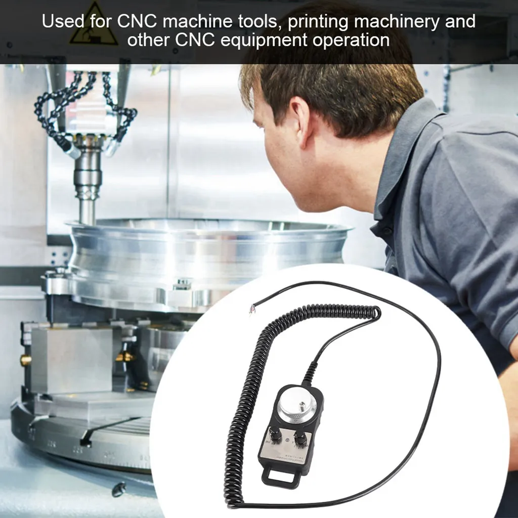 Volant électronique manuel CNC 5V pour commande numérique 4 axes - 7