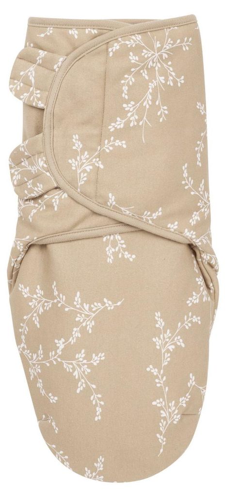Meyco Baby Branches Pucktuch Gefüttert - Sand - 0-3 Monate Produktbild 