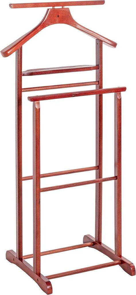 HAKU Herrendiener kirsche - Massivholz, B/H/T: 47x102x36 cm Produktbild 