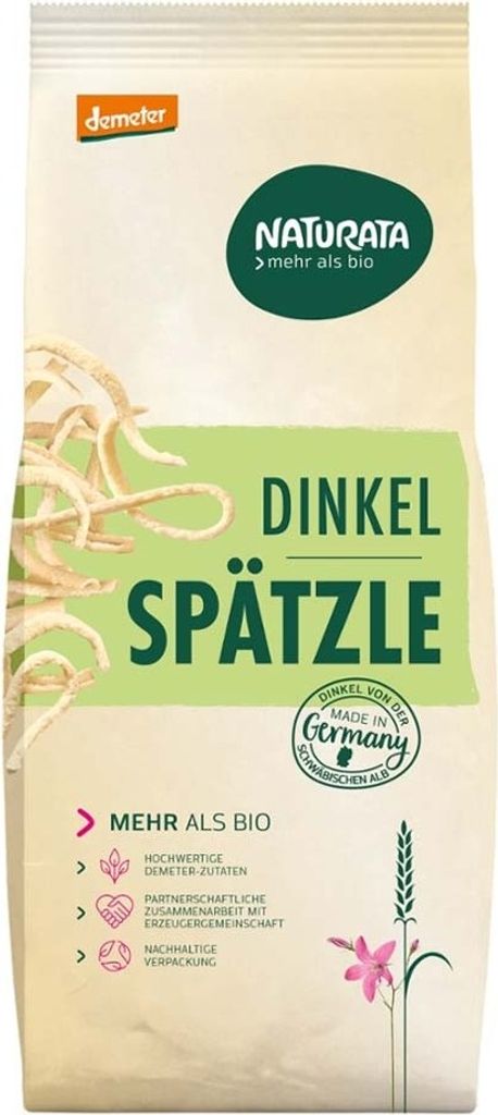 Dinkel - Spätzle hell 500g 12er Pack
