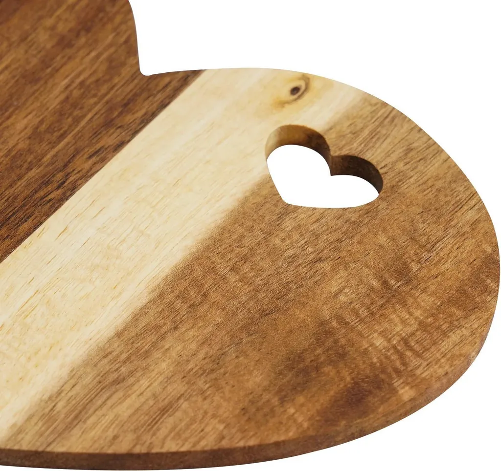 Set da formaggio - Tagliere - Legno - Vassoio da portata - Confezione regalo - Cucina - 7