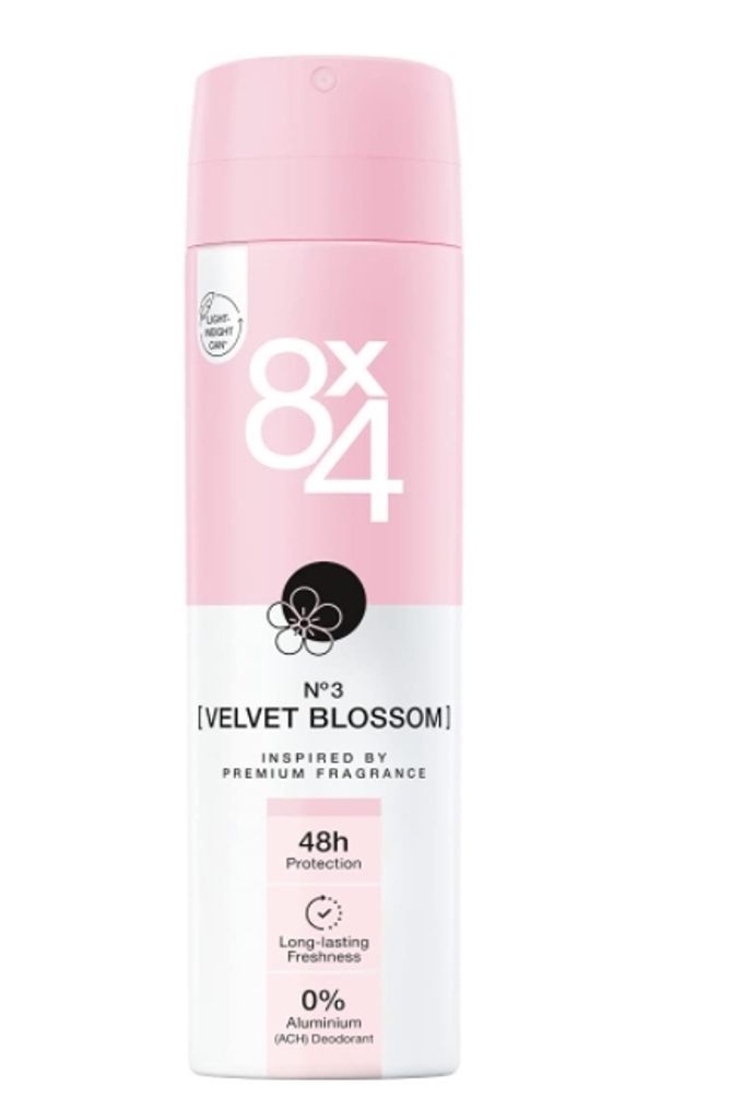 8X4 N°3 Velvet Blossom Deodorant Spray 150ml
