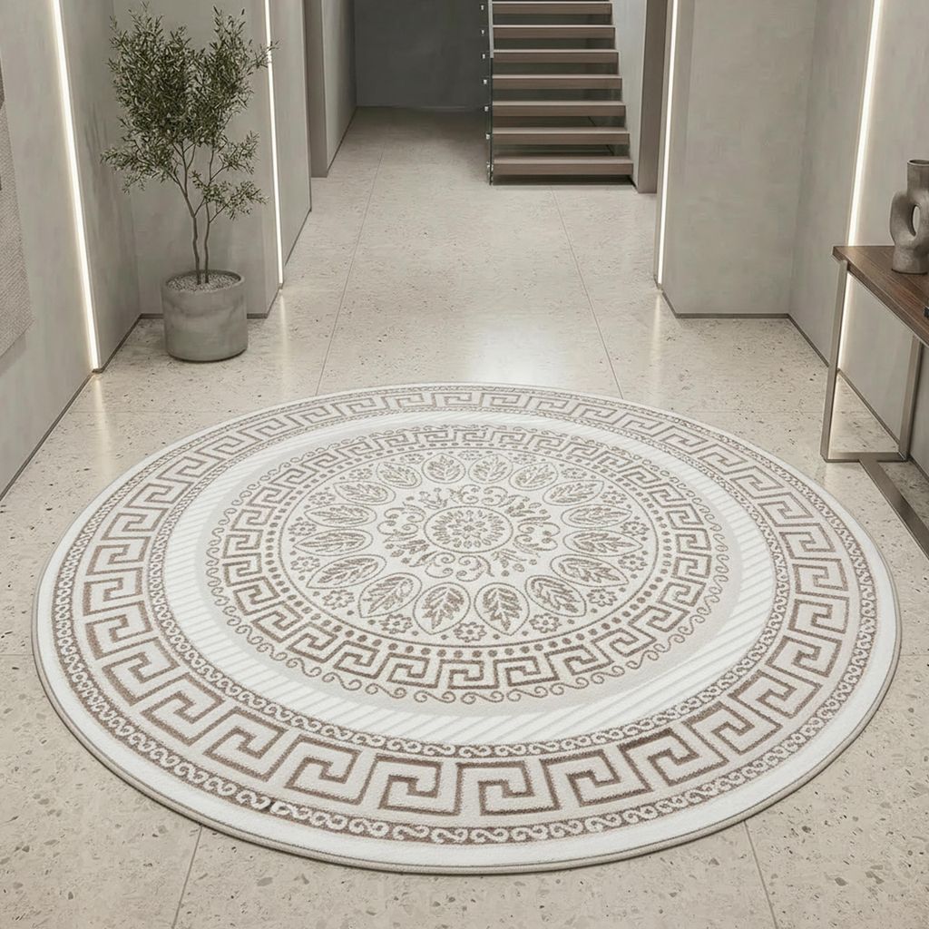 Tappeto da design lucido con motivo orientale, nei colori Immagine del prodotto 