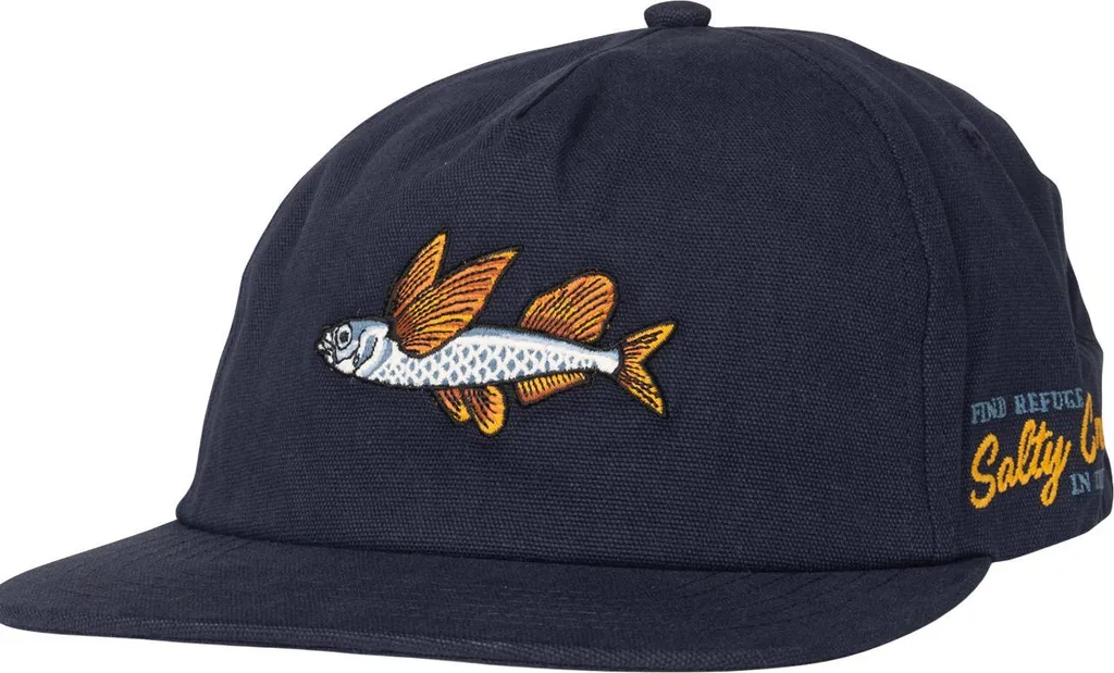 Casquette Pêche Salty Crew Coastal Marine : Protection Solaire Littoral