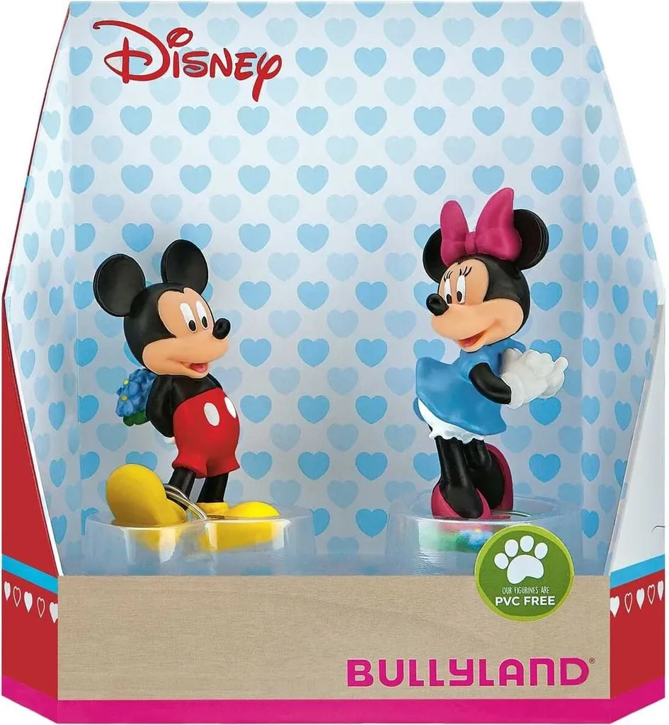 Mickey Mouse et Minnie PVC Coffret Cadeau Durable pour Fans Disney