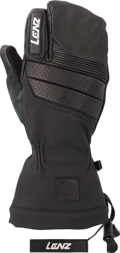 Lenz Think About Lobster Mittens Nero M Uomo Nero M