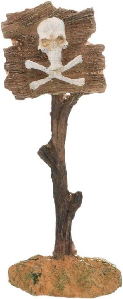 Klein skelettiertes Aquarium-Ornament