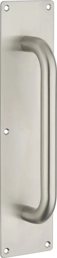 Poignée sur plaque inox 300mm Thirard pour rénover une porte usée