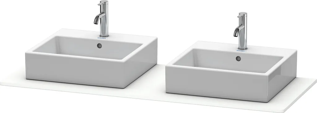 Plan de toilette double vasque Duravit XSquare 140cm XS063GB1818