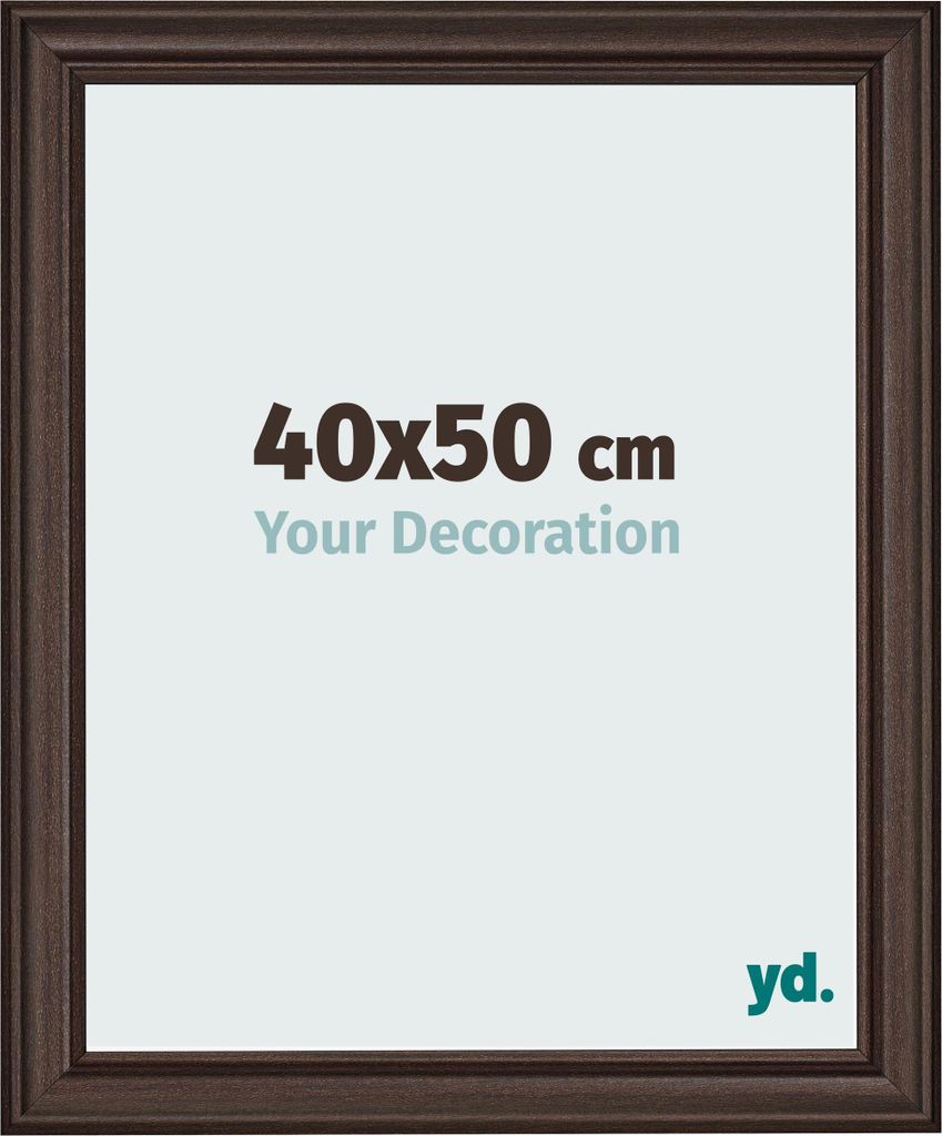 Bilderrahmen, 40x50 cm, Eiche Dunkel, MDF, Lazio