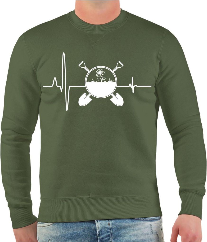 Herren Sweatshirt Gärtner In Liebe zur Natur