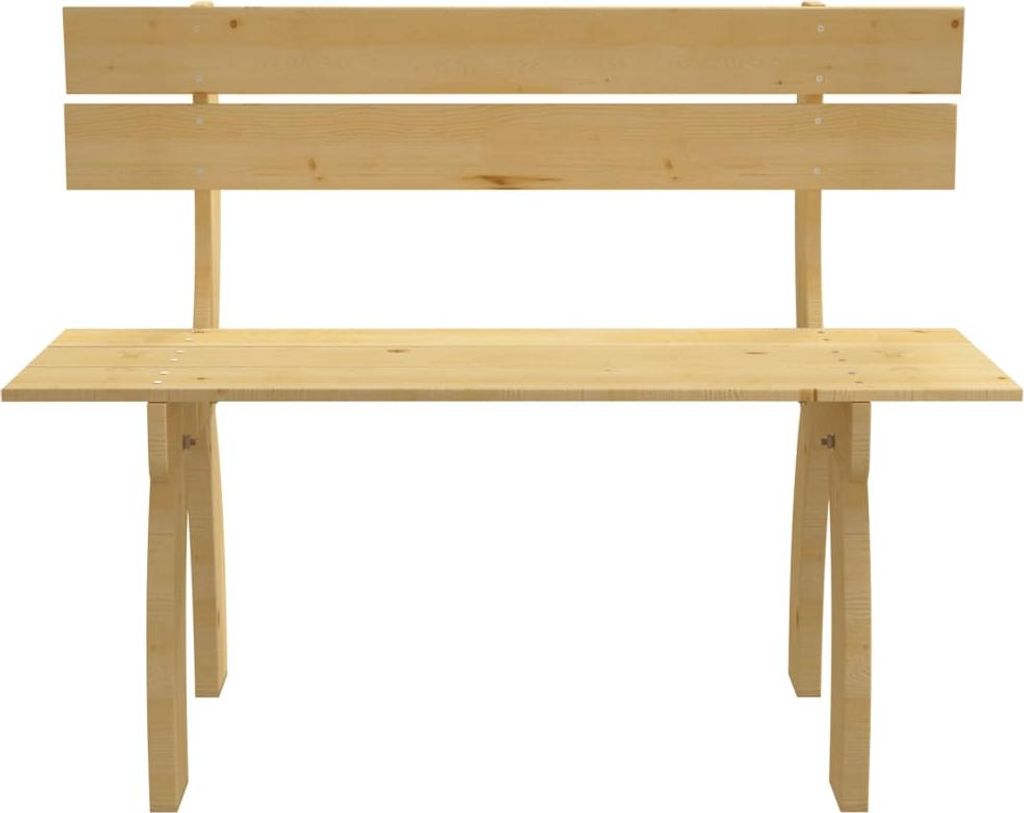 vidaXL Zahradní lavice 150 cm z borovicového dřeva Obrázek produktu 