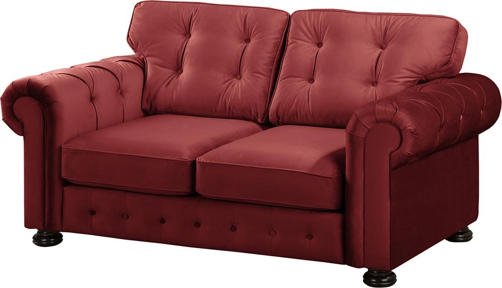 home24 2-Sitzer Sofa - Samt