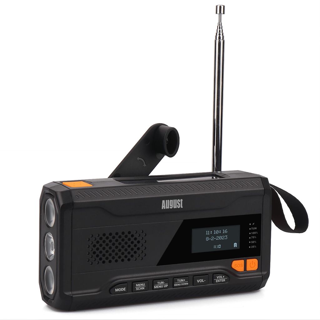 Ręczna korba DAB+ FM Radio Solar Akumulator słoneczny Zdjęcie produktu 