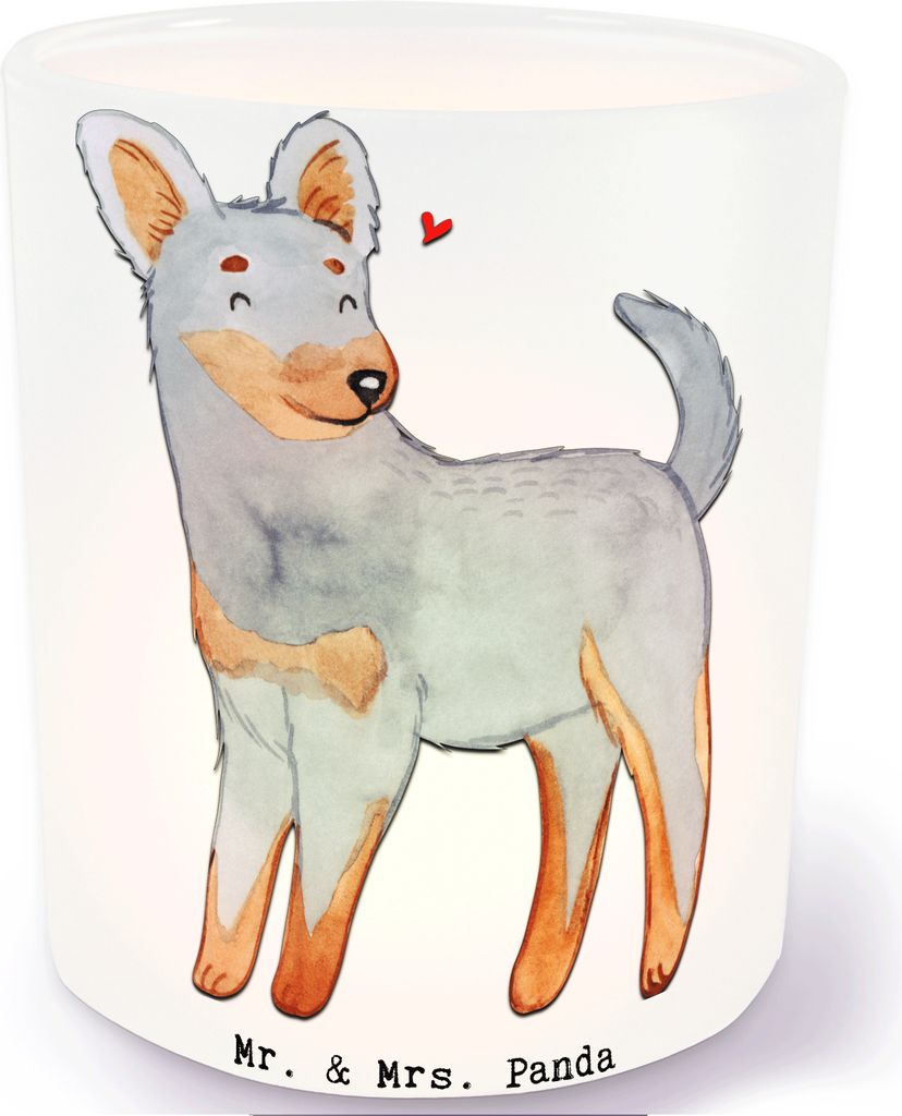 Mr. & Mrs. Panda Glas Teelichthalter Prager Rattler Lebensretter - Transparent - Geschenk, Windlicht, aus, Kerzenglas, Pincher, kerzenhalter