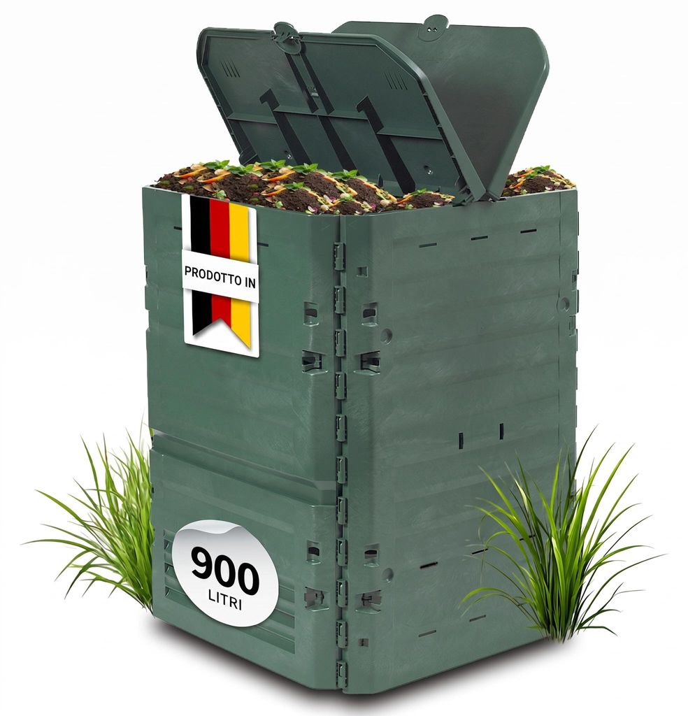 GARANTIA THERMO-KING compostiera 900 litri verde Immagine del prodotto  Immagine generata dall'IA
