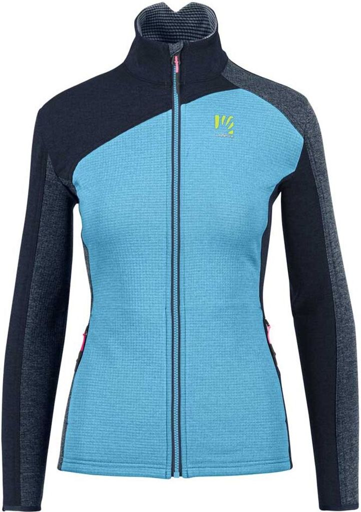 Karpos Federa Fleece Mit Durchgehendem Reißverschluss Blau XS Frau Blau XS