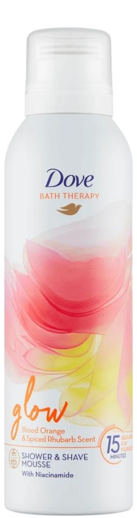 Dove - Glow Shower & Shave Mousse - Sprchová a holicí pěna Immagine del prodotto 