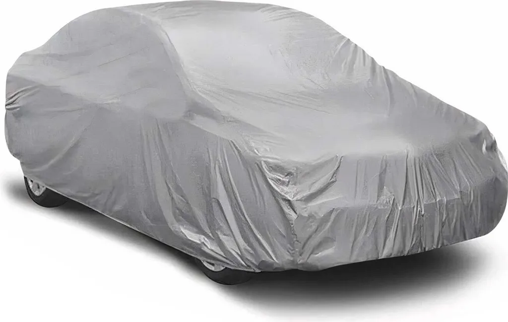 Bâche de protection voiture garage complet grise pour modèles à hayon