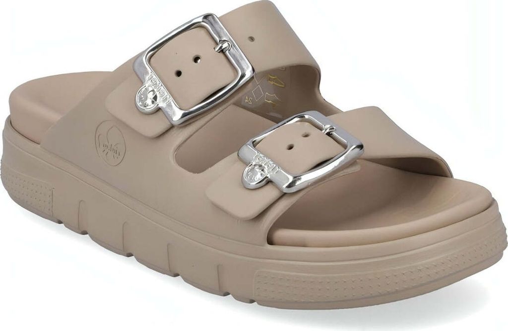 Rieker Damen Hausschuhe P2180-60 Farbe:Beige Größe: S Produktbild 