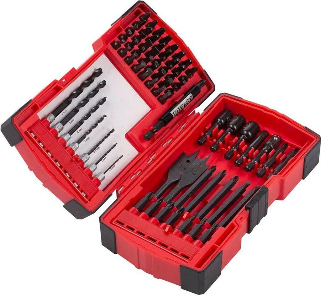 Kreator 70u Holz-/metallbohrer-set Rot  Rot One Size Produktbild 
